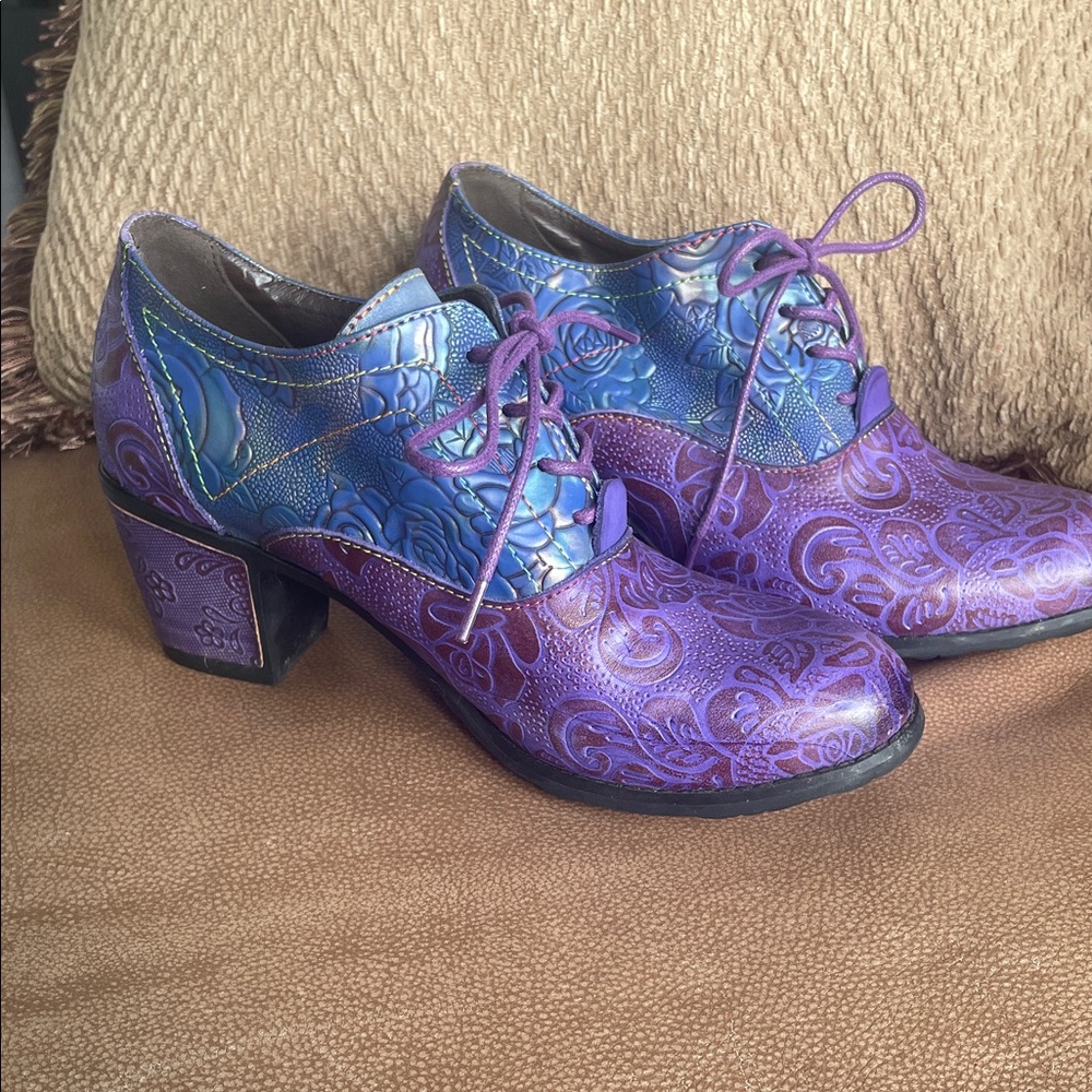 GRACOSY HANDMADE LEATHER 7.5 (38)originally $129  now $51 - Picture 4 of 9